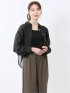 ショート シアー長袖シャツ