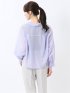 ショート シアー長袖シャツ