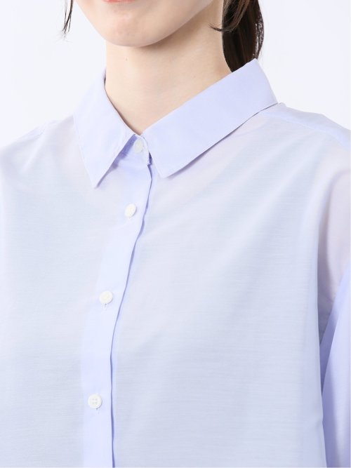 ショート シアー長袖シャツ