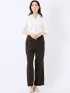 汗染み防止 UVカット 防シワ 7分袖 スキッパー ブラウス