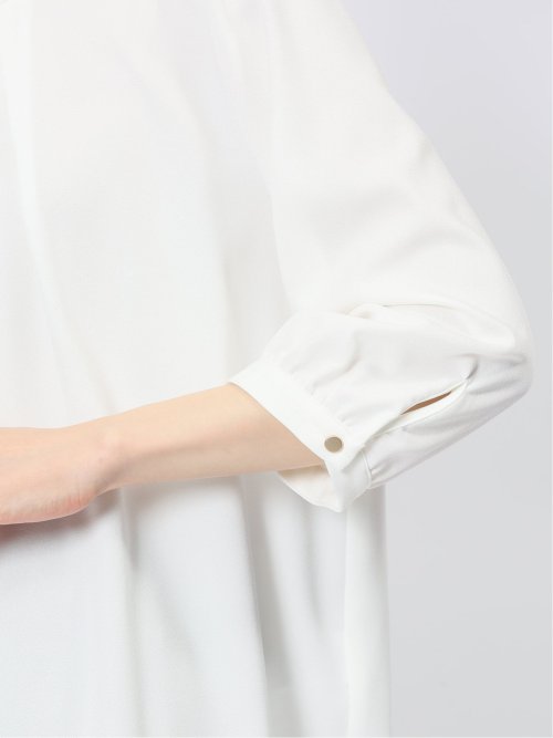 Merlette◆ORESTESプルオーバーブラウス/７分袖ブラウス/XS/コットン/WHT/92E55L ウォッシャブル】ソフトタイプライタープルオーバーブラウス