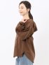 綿混ブロード ストライプ柄 シャツアウター