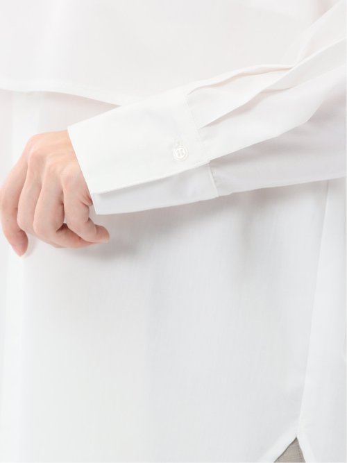 ビスチェ&レギュラーカラー長袖シャツ アンサンブル