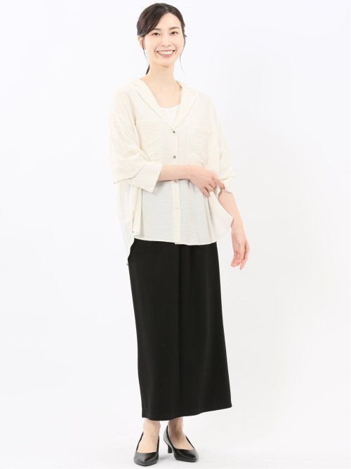 ビンテージ シアー 長袖ブラウス