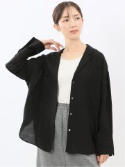 ビンテージ シアー 長袖ブラウス