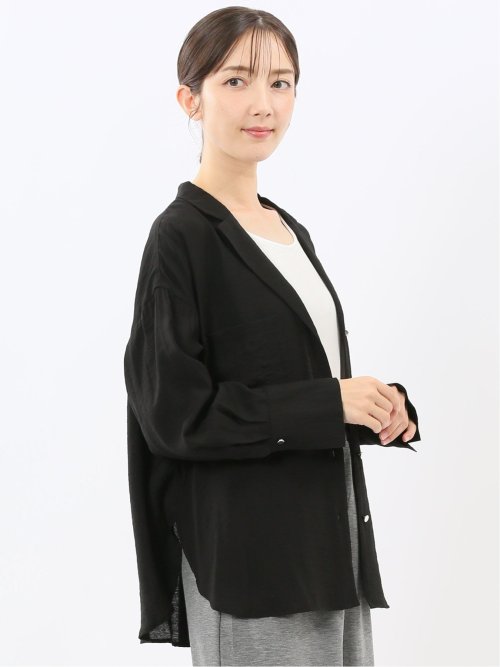 ビンテージ シアー 長袖ブラウス