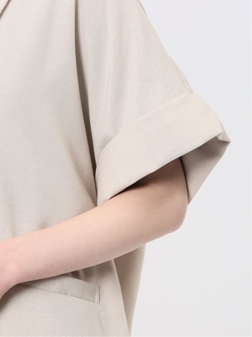 タンブラーオックス 半袖ジャケット(セットアップ可能)