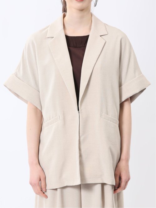 タンブラーオックス 半袖ジャケット(セットアップ可能)