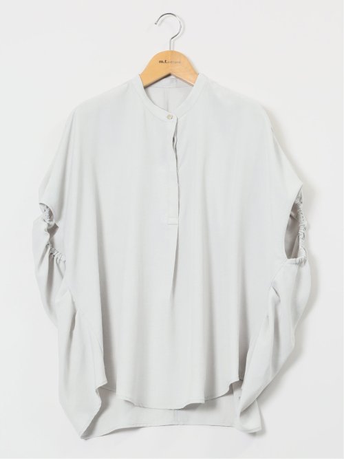 タンブラーブッチャー 無地 プルオーバーブラウス(セットアップ可能)