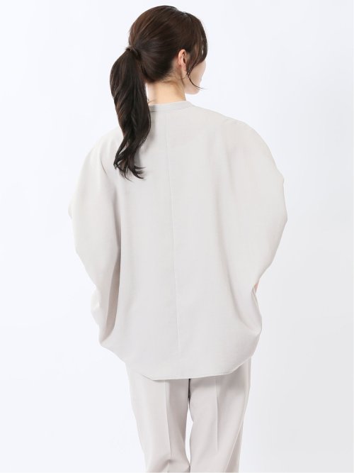 タンブラーブッチャー 無地 プルオーバーブラウス(セットアップ可能)