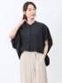 タンブラーブッチャー 無地 プルオーバーブラウス(セットアップ可能)