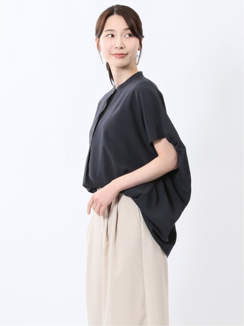 タンブラーブッチャー 無地 プルオーバーブラウス(セットアップ可能)