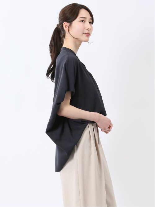 タンブラーブッチャー 無地 プルオーバーブラウス(セットアップ可能)