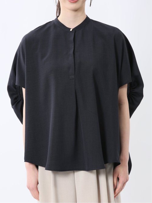 タンブラーブッチャー 無地 プルオーバーブラウス(セットアップ可能)