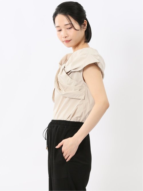 イノウェーブ/INNOWAVE タイプライター プルオーバーブラウス