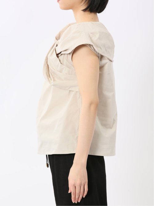 イノウェーブ/INNOWAVE タイプライター プルオーバーブラウス