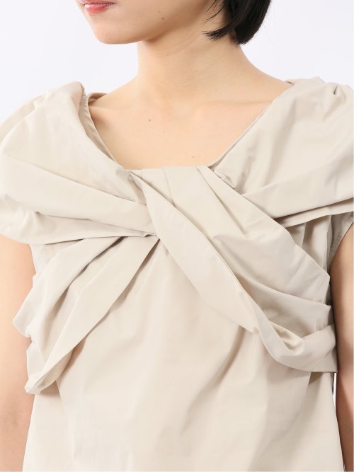 イノウェーブ/INNOWAVE タイプライター プルオーバーブラウス