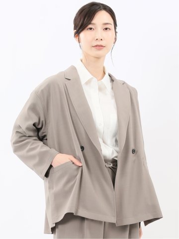 ドライタッチ カルゼ シャツジャケット(セットアップ可能)