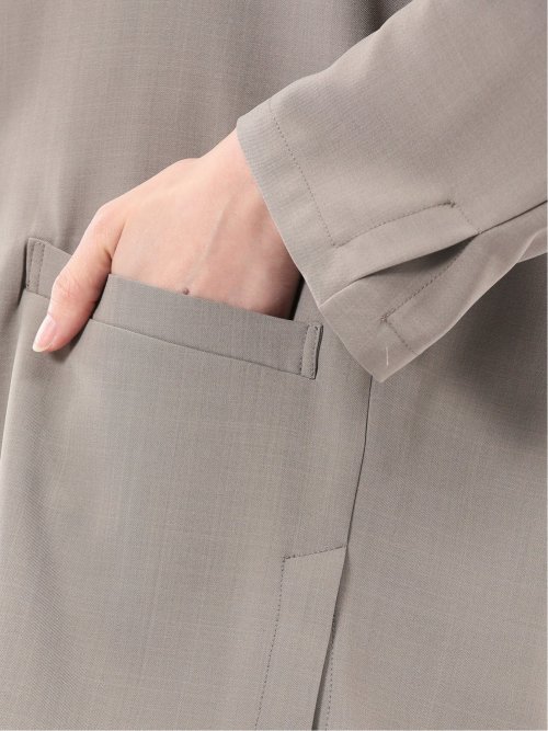 ドライタッチ カルゼ シャツジャケット(セットアップ可能)