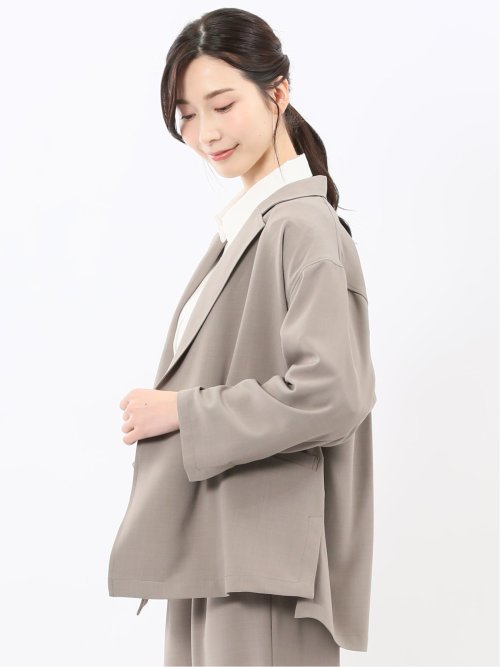 ドライタッチ カルゼ シャツジャケット(セットアップ可能)