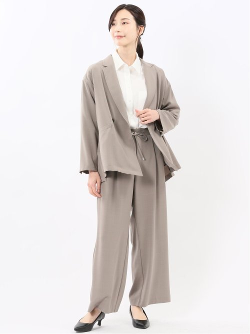 ドライタッチ カルゼ シャツジャケット(セットアップ可能)