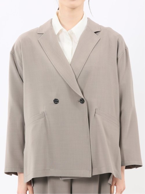 ドライタッチ カルゼ シャツジャケット(セットアップ可能)