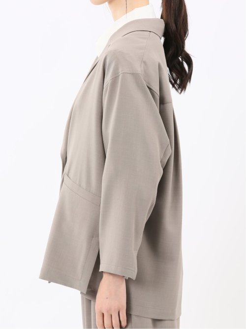 ドライタッチ カルゼ シャツジャケット(セットアップ可能)