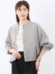 シアーワッシャー シャツ ブルゾン