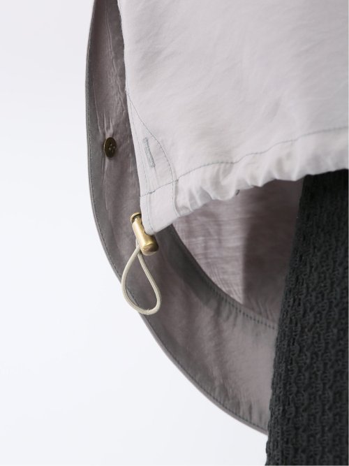 シアーワッシャー シャツ ブルゾン