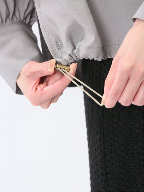 シアーワッシャー シャツ ブルゾン