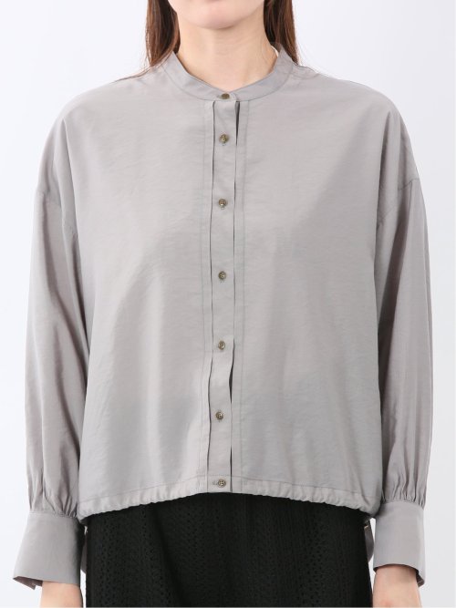 シアーワッシャー シャツ ブルゾン