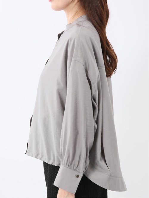 シアーワッシャー シャツ ブルゾン