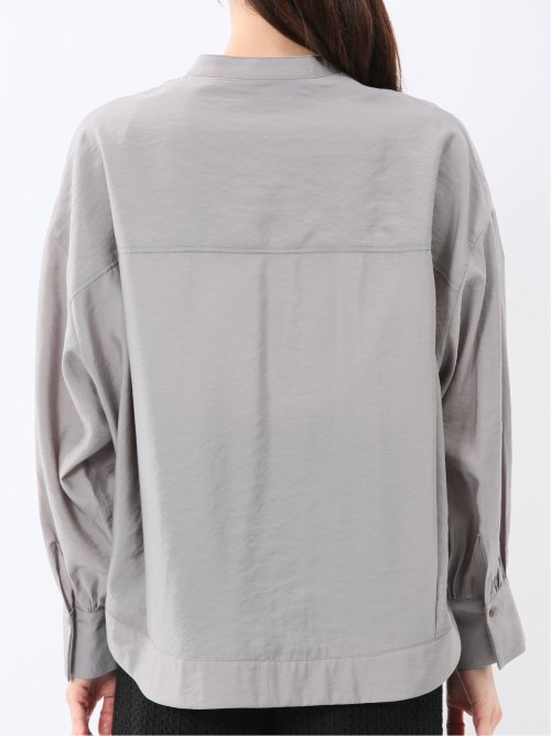 シアーワッシャー シャツ ブルゾン