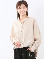 シアーワッシャー シャツ ブルゾン