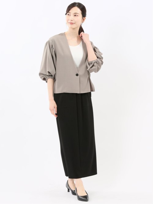 ドライタッチ カルゼ シャツアウター(セットアップ可能)