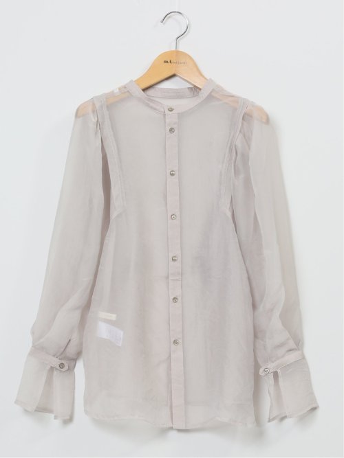 ハンチ/HUNCH シアーバルーン スリーブブラウス