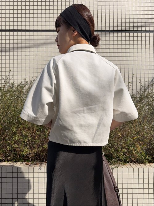 ドロー/DRAW Wフラップデニムシャツ