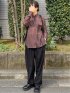 ドロー/DRAW シアー オーバーシャツ