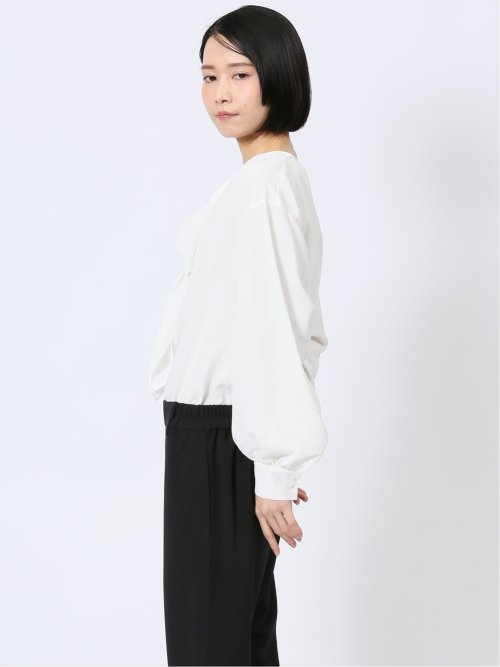 リボン プルオーバーチュニック