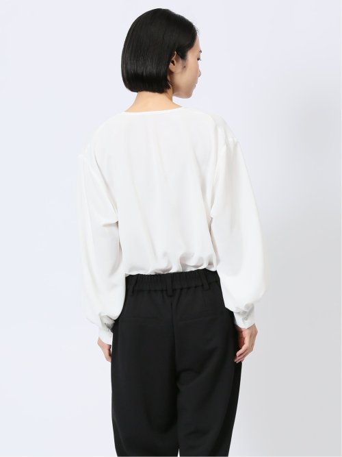 リボン プルオーバーチュニック