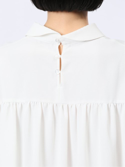 レギュラーカラー プルオーバーチュニック