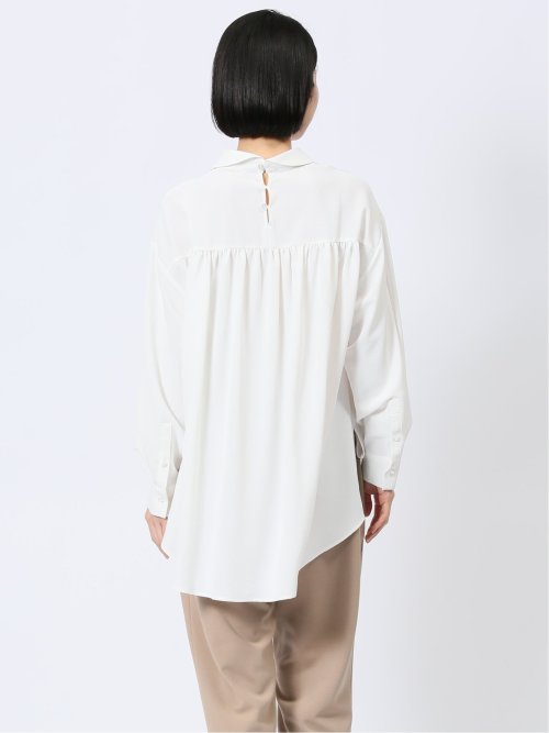 レギュラーカラー プルオーバーチュニック