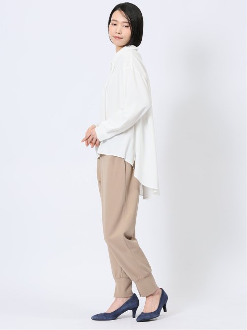 レギュラーカラー プルオーバーチュニック