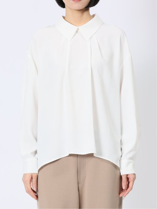 レギュラーカラー プルオーバーチュニック