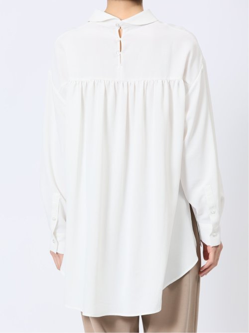 レギュラーカラー プルオーバーチュニック