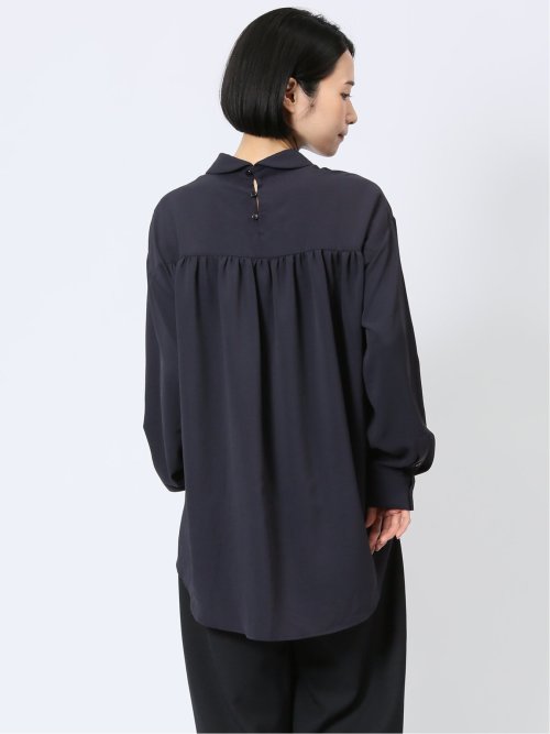 レギュラーカラー プルオーバーチュニック