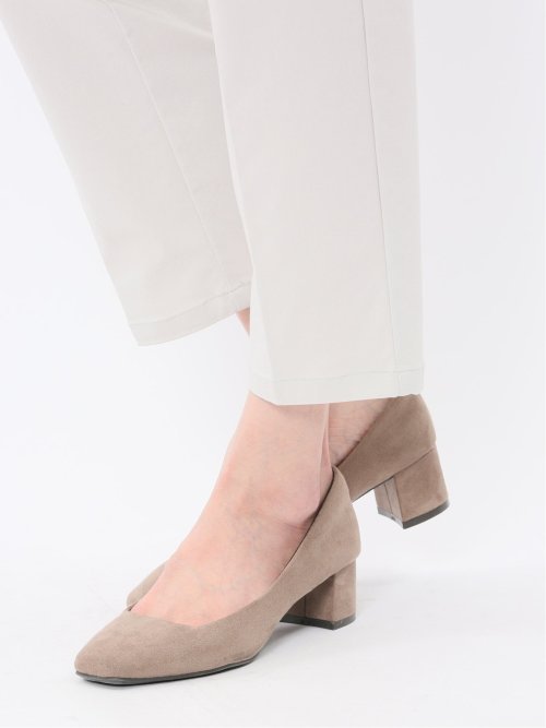 スラリッチ ワンタック テーパードパンツ