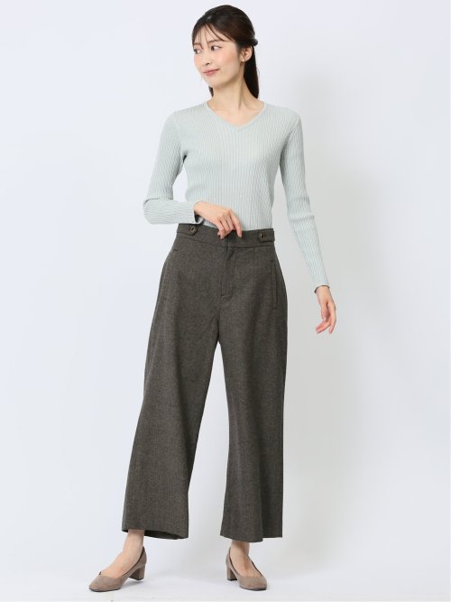 タブボタン ワイドパンツ