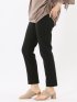 ストレッチ ニットツイル レギンスパンツ