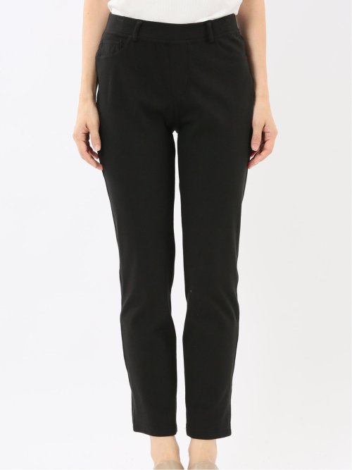 ストレッチ ニットツイル レギンスパンツ